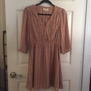 Parrot / bird print dress